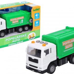 Auto popelářské s efekty 17 cm - český obal