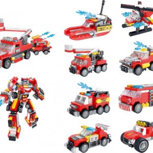 Stavebnice autorobot 19 cm