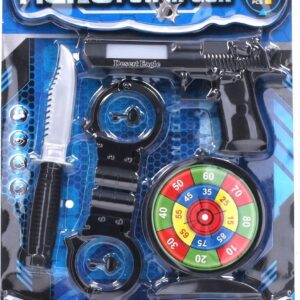 Wiky Policejní set s efekty pistole 20 cm