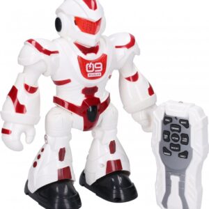Wiky RC Robot RC plast 23 cm na baterie se světlem se zvukem