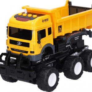 Wiky Vehicles Sklápěč zvedací s kovovou kabinou a efekty 23 cm
