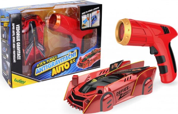 Wiky RC ROCK BUGGY Auto antigravitační RC s laserem 15 cm červené - Český obal