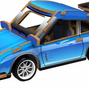 Wiky kreativita 3D puzzle dřevěné - Závodní auto 13 cm