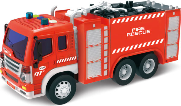 Wiky Vehicles Auto hasičské se stříkačkou a efekty 28 cm - český obal