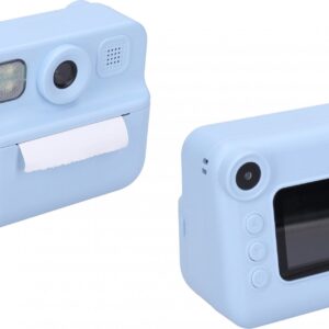 Wiky Dětský digitální fotoaparát s tiskárnou modrý - foto 12Mpx
