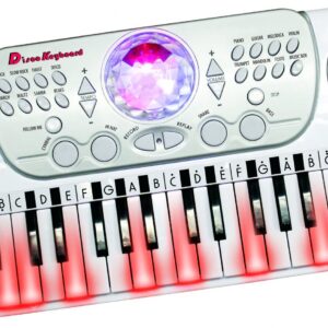 Wiky Klávesy s disco koulí s výukovou funkcí 50x21 cm