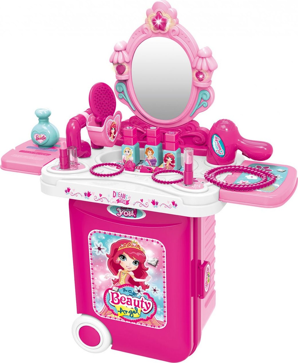 Wiky Kosmetický stolek kufřík 38cm