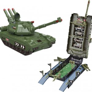 Wiky Vehicles Garáž tank 44 cm 4 auta