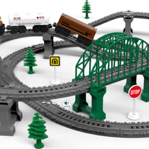 Wiky Vehicles Vlak trať se zvukovými efekty 77x76x16 cm