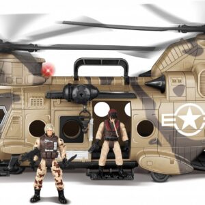 Wiky Vrtulník s figurkami a efekty 50 cm