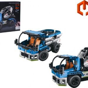 iM.Master Stavebnice Nákladní auto a domíchávač 2v1 RC – 26 cm