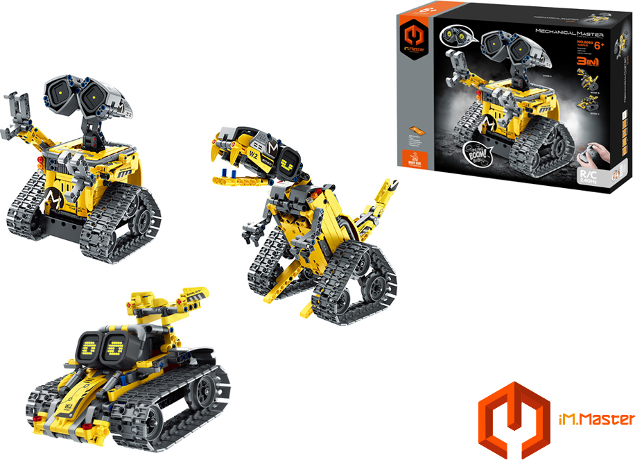 ???? iM.Master Stavebnice robot M 3v1 RC na dálkové ovládání 17