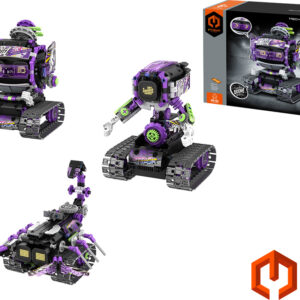 iM.Master Stavebnice robot s čepicí 3v1 RC na dálkové ovládání 17x16