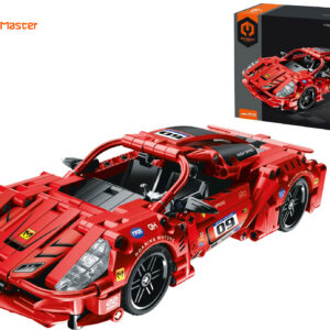 iM.Master – Stavebnice závodní auto červené - 437 dílků