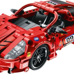 iM.Master – Stavebnice závodní auto červené - 437 dílků