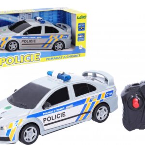 Wiky RC Auto RC na dálkové ovládání policie ČR 23 cm - Český obal