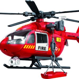 Wiky Vehicles Vrtulník hasičský s efekty 38 cm