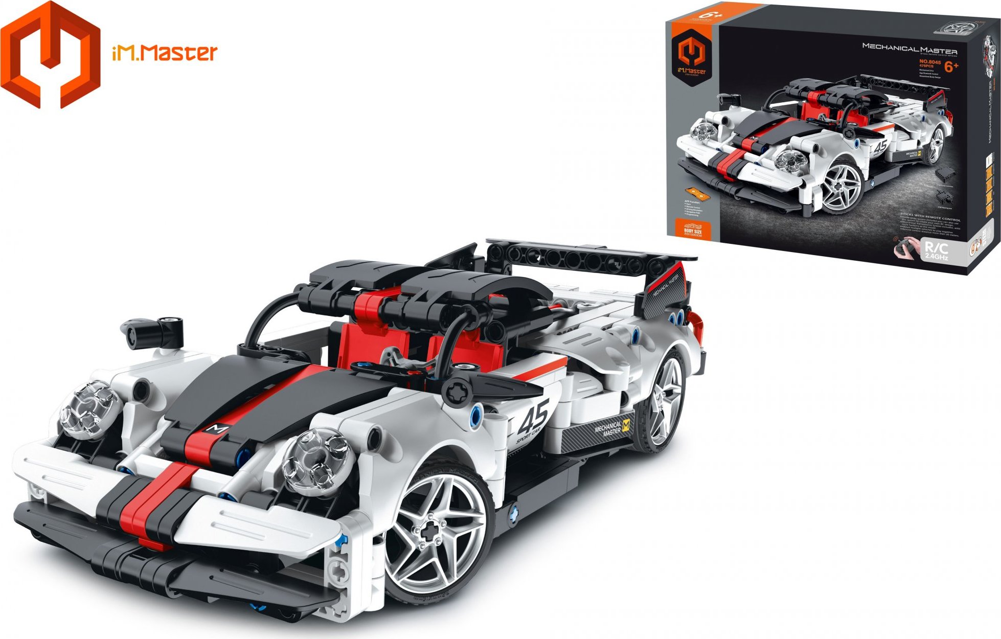 iM.Master Stavebnice závodního RC auta – ovladač & mobilní aplikace