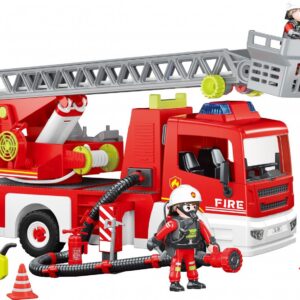 Wiky Hasičské auto s žebříkem stavebnice 40 cm