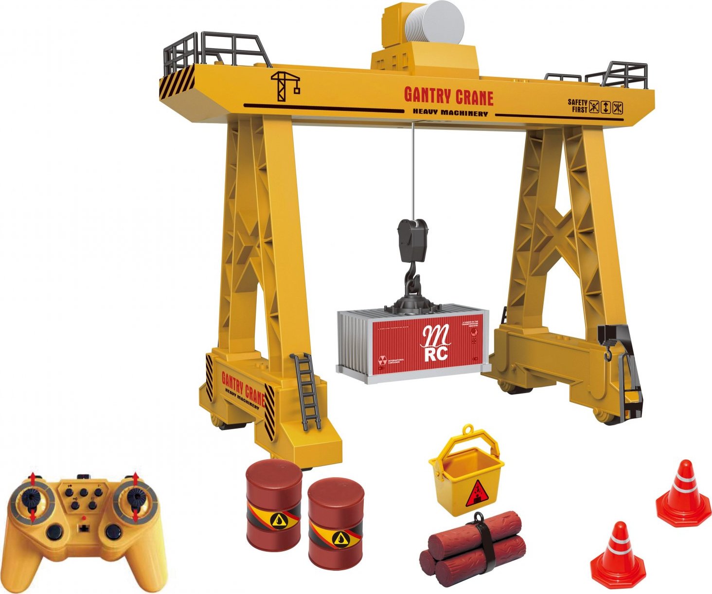 Wiky RC Jeřáb portálový RC na dálkové ovládání 33x17x27 cm