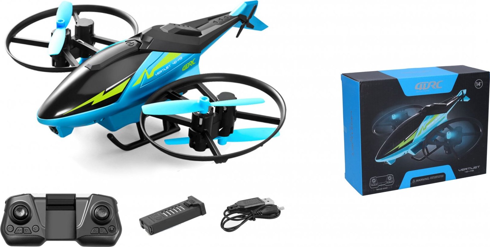 Wiky RC Vrtulník RC na dálkové ovládání 18x17x6 cm