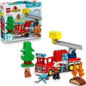 LEGO® DUPLO® 10473 Hasičské auto s hadicí a hasičem