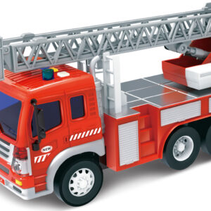 Wiky Vehicles Auto hasičské se žebříkem a efekty 28 cm - český obal