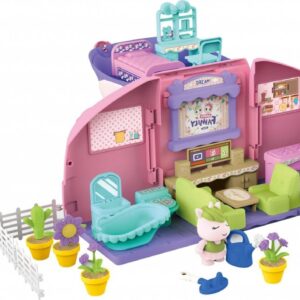 Wiky Batoh domek jednorožec s efekty 2v1 18x16x26 cm