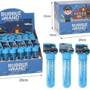 Wiky Bublifuk policejní auto 14 cm