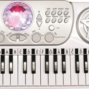 Wiky Klávesy s disco koulí a mikrofonem 50x21 cm