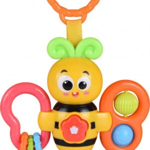 Včelka hrající s klipem 14 cm