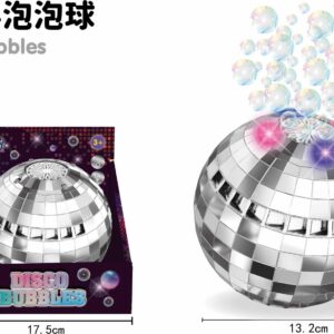 Wiky Bublifuk disco koule se světelnými efekty 50 ml 13 cm