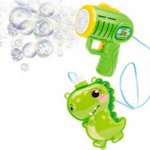 Wiky Bublifuk pistole s externí nádržkou dinosaurus 280 ml 15 cm