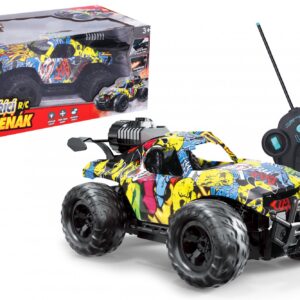 Wiky RC Auto kouřící teréňák RC na dálkové ovládání 24 cm - český obal