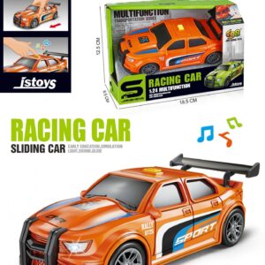 Wiky Vehicles Auto závodní oranžové s efekty