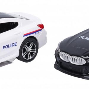 Wiky Vehicles Auto policejní na setrvačník s efekty 15 cm