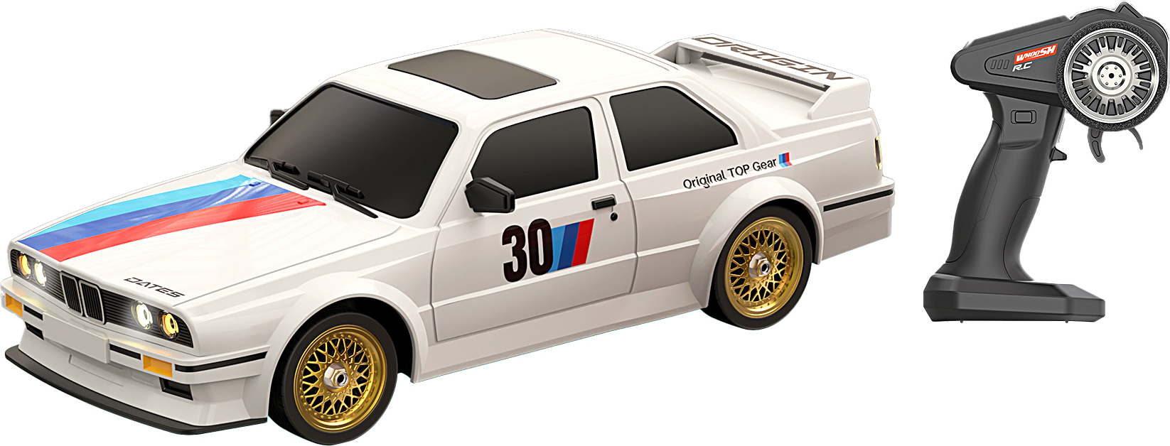 Wiky RC Auto Retro Drift RC na dálkové ovládání 27