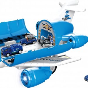 Wiky Vehicles Letadlová stanice s efekty 40 cm 6 aut