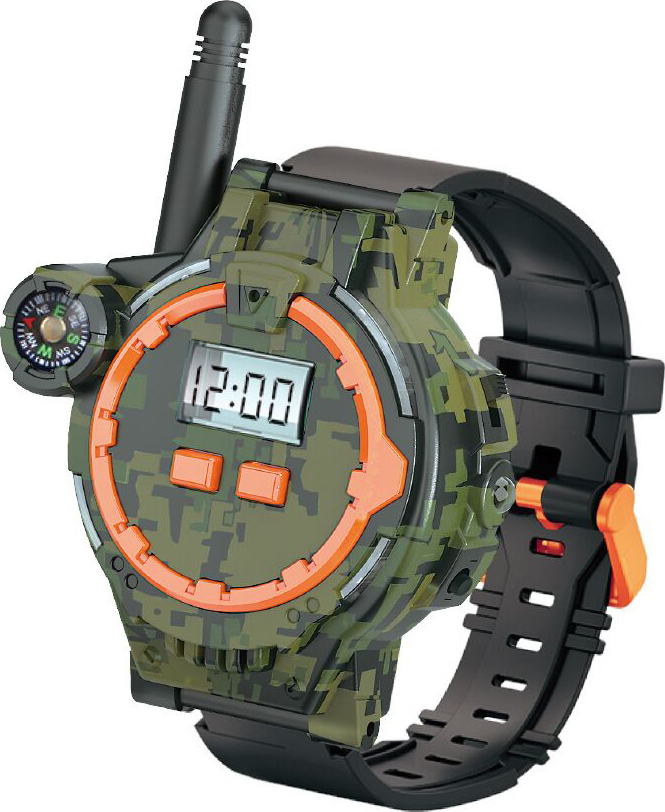 Wiky Hodinky a vysílačka walkie-talkie set 9x6 cm