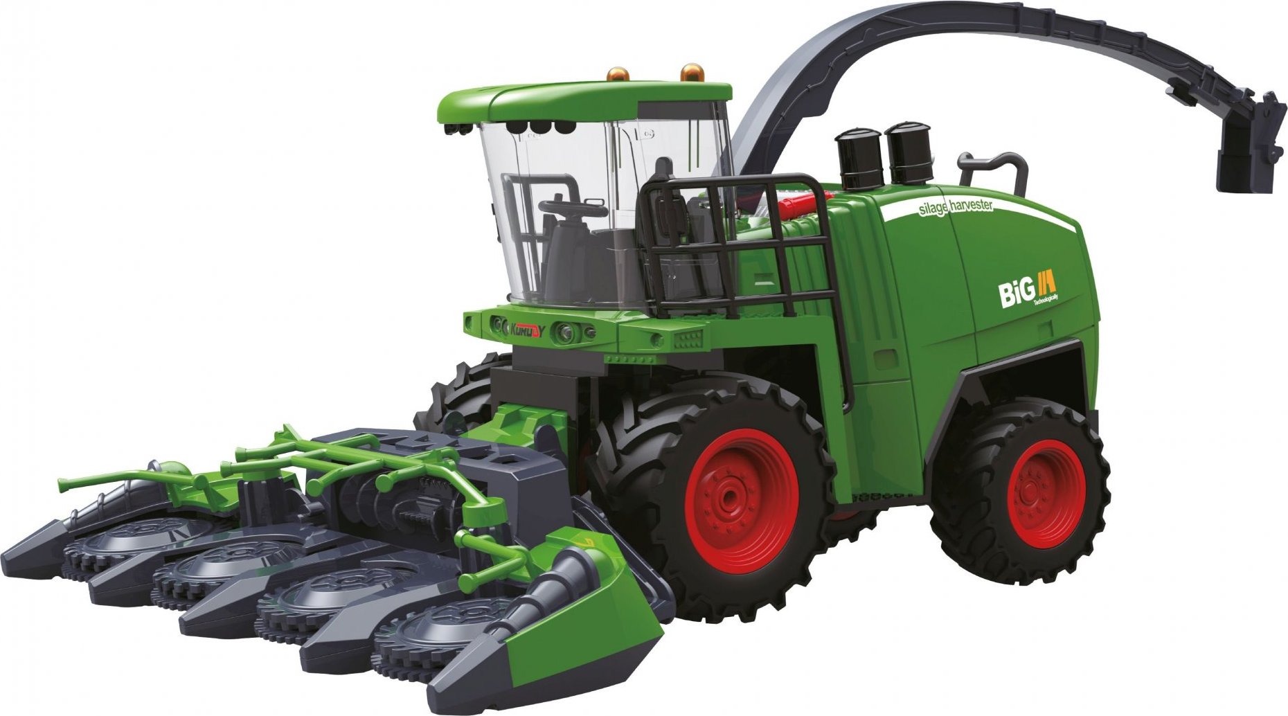 Wiky RC Kombajn s kouřovými efekty RC na dálkové ovládání řezačka 28 cm