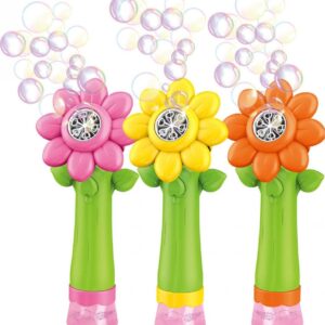 Wiky Bublifuk slunečnice se světelnými efekty 100 ml 27 cm