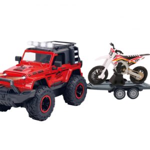 Wiky Vehicles Terénní auto s motorkou a efekty 43 cm