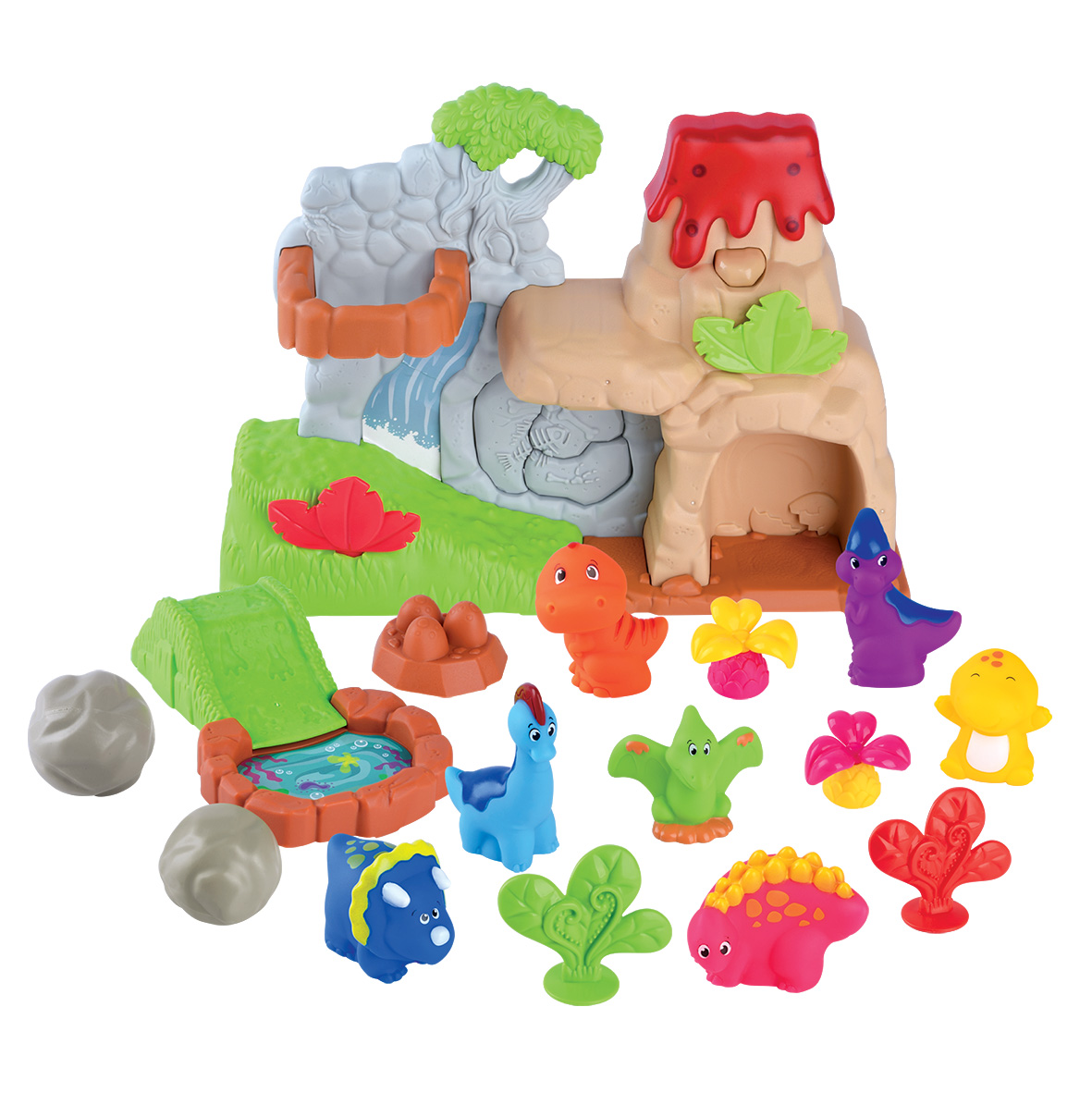 Playgo Sopka s dinosaury set s efekty 32