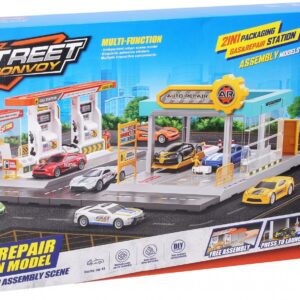 Wiky Vehicles Čerpací stanice autoservis 2v1 set 43