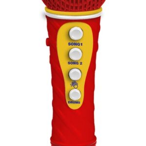 Bontempi Mikrofon Voice Sing-a-Long červený