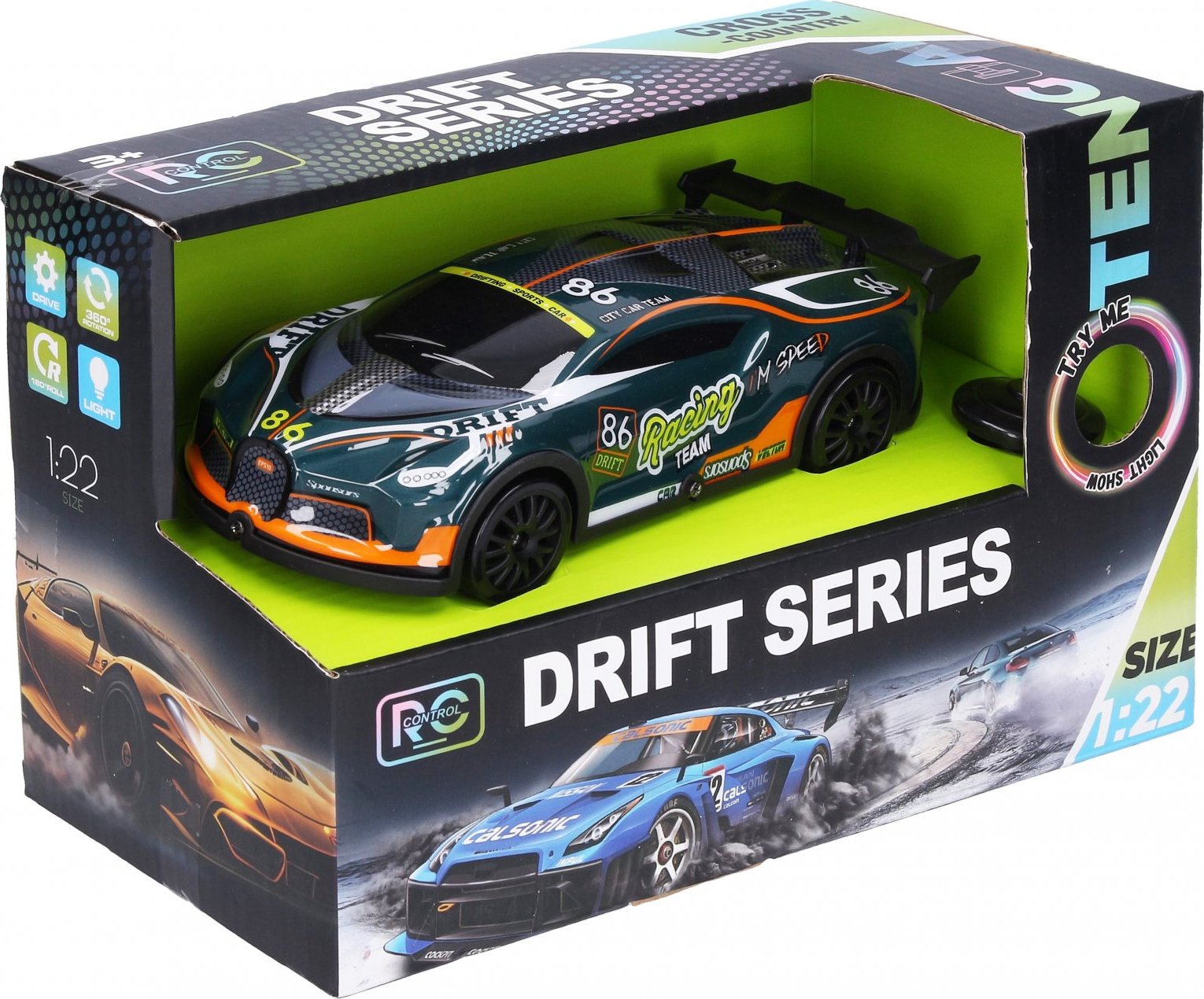 Wiky RC Auto 86 Drift RC na dálkové ovládání 19