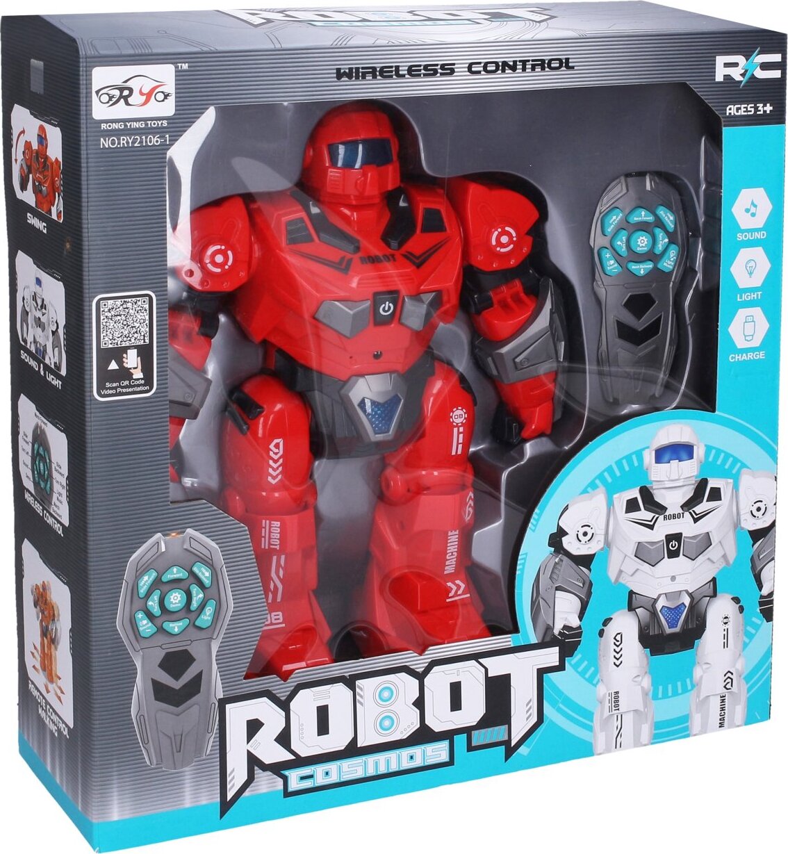 Wiky RC Robot Cosmos RC na dálkové ovládání 36 cm