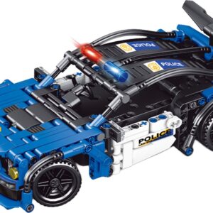 Wiky RC Stavebnice Auto policejní RC na dálkové ovládání 24