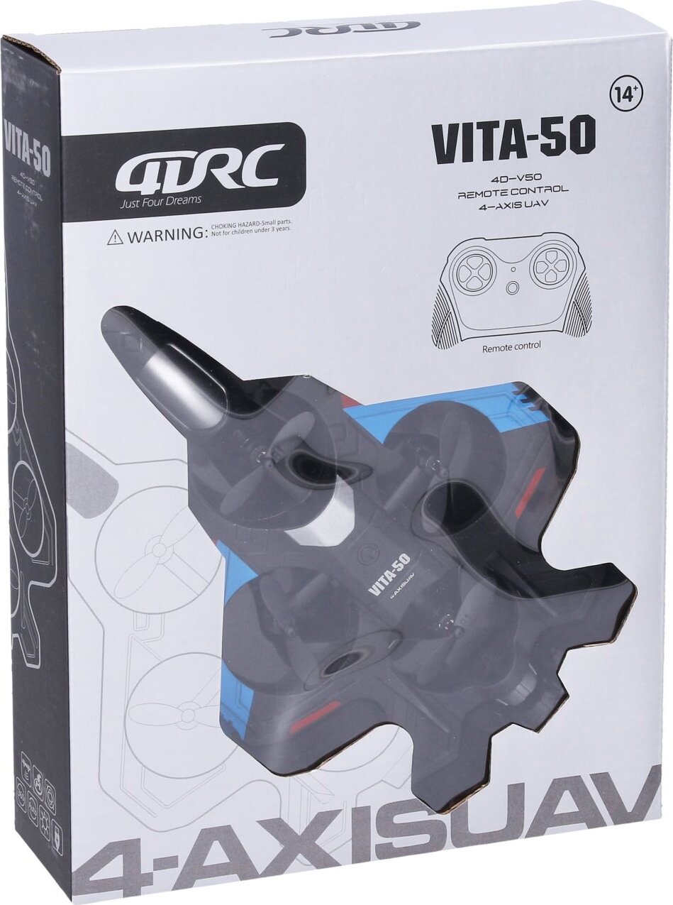 Wiky RC Stíhačka dron VITA-50 RC na dálkové ovládání 21x14