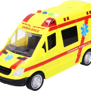 Wiky Vehicles Auto Záchranka s efekty 22 cm - Český obal